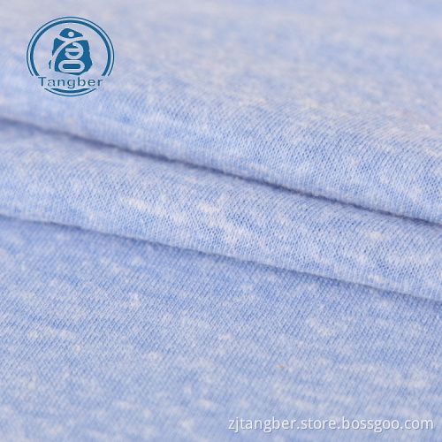 tissu jersey flammé tcr en rayonne de coton polyester tricoté